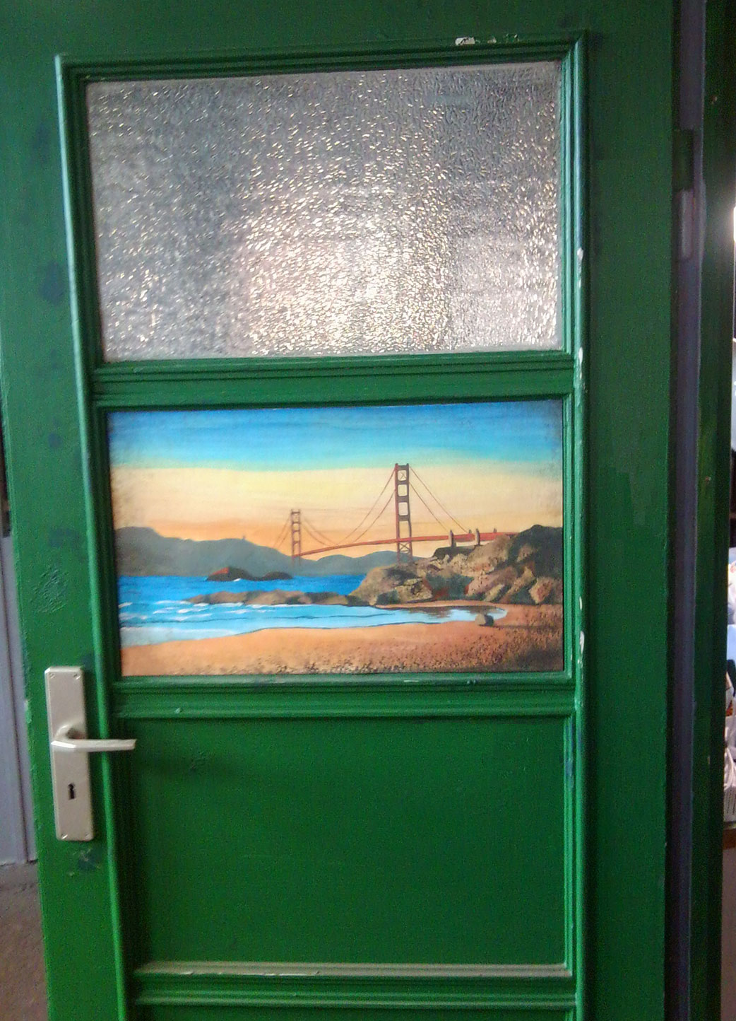 Golden Gate Bridge auf Zimmertür